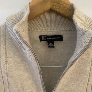 INC International Concepts Gray Sweater
